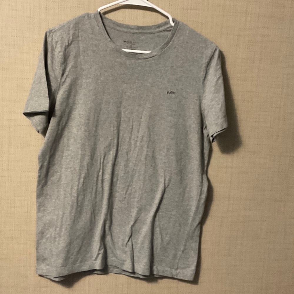 Michael Kors Light Gray Short Sleeve Tee